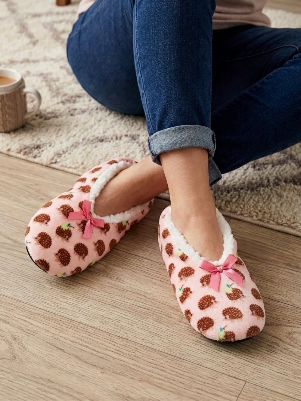 Fuzzy Babba slipper socks